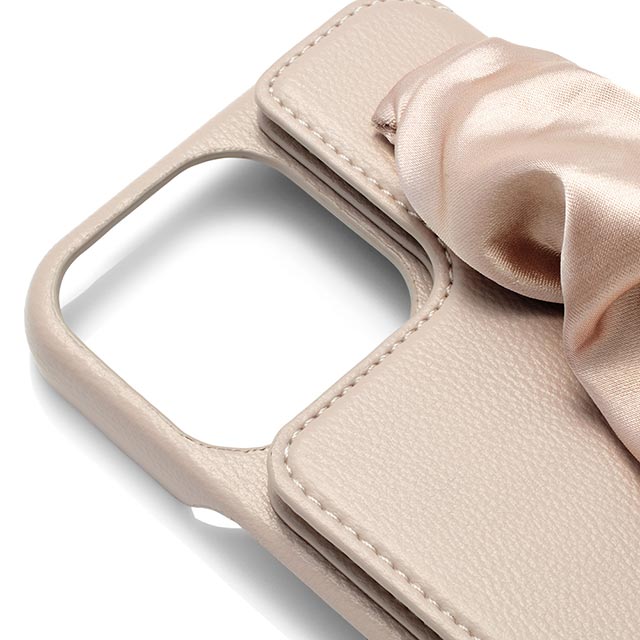 【iPhone16 Pro Max ケース】Classy Scrunchie Case (beige)サブ画像