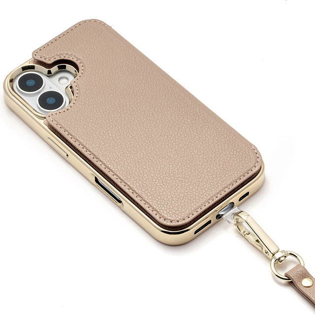 【iPhone16 ケース】Cross Body Case Duo (shine silver)goods_nameサブ画像