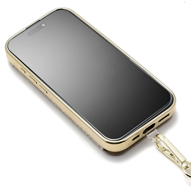 【iPhone16 Pro ケース】Cross Body Case Duo (prism gold)goods_nameサブ画像