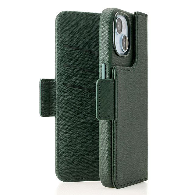 【iPhone15/14/13 ケース】2Way Mag Flip Case (green)サブ画像