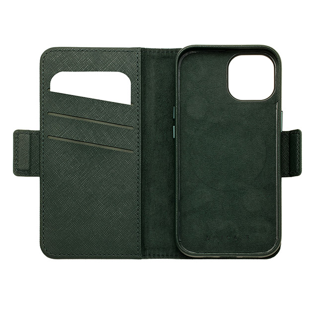 【iPhone15/14/13 ケース】2Way Mag Flip Case (green)サブ画像