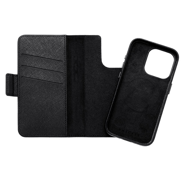 【iPhone15 Pro ケース】2Way Mag Flip Case (black)サブ画像