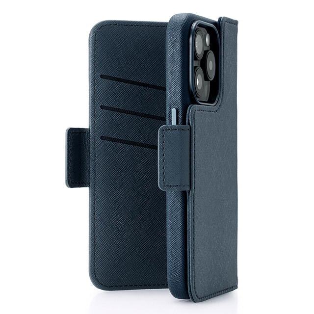 【iPhone15 Pro ケース】2Way Mag Flip Case (navy)goods_nameサブ画像