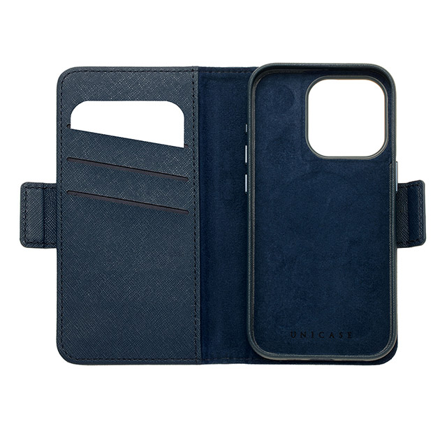 【iPhone15 Pro ケース】2Way Mag Flip Case (navy)サブ画像