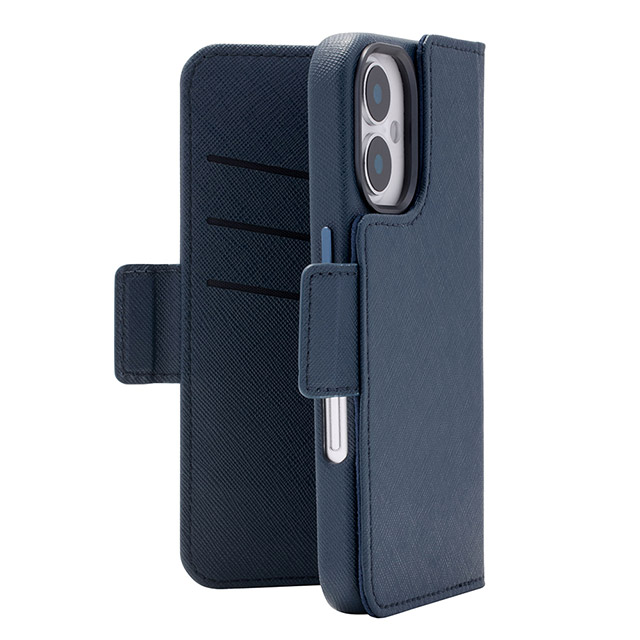 【iPhone16 ケース】2Way Mag Flip Case (navy)サブ画像