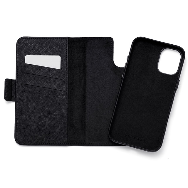 【iPhone16 Plus ケース】2Way Mag Flip Case (black)サブ画像