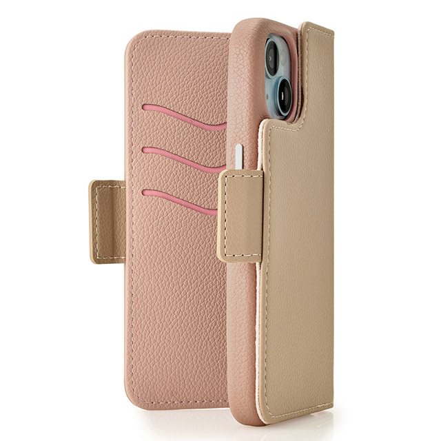 【iPhone15/14/13 ケース】2Way Mag Flip Case (beige)goods_nameサブ画像