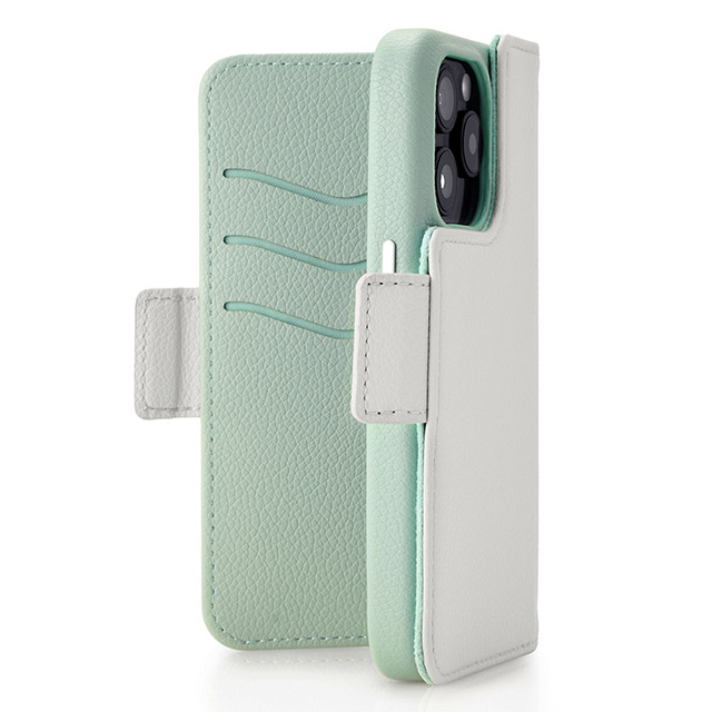 【iPhone15 Pro ケース】2Way Mag Flip Case (gray)goods_nameサブ画像