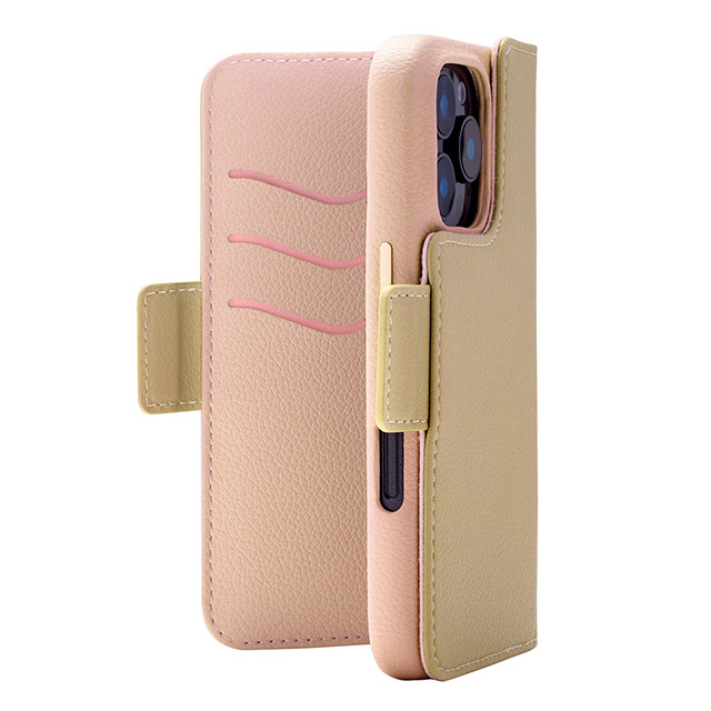 【iPhone16 Pro ケース】2Way Mag Flip Case (beige)サブ画像