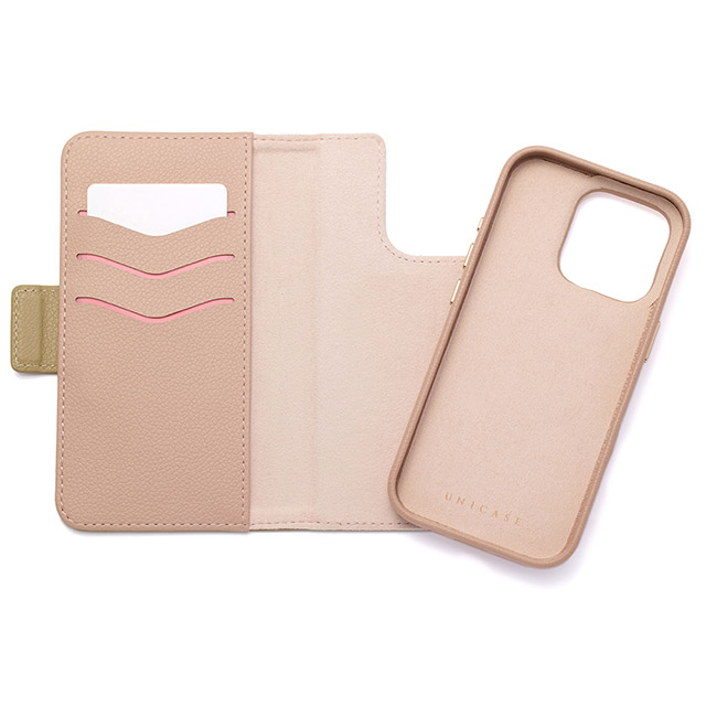 【iPhone16 Pro ケース】2Way Mag Flip Case (beige)サブ画像