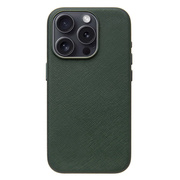 【iPhone15 Pro ケース】Mag Plain Case (green)