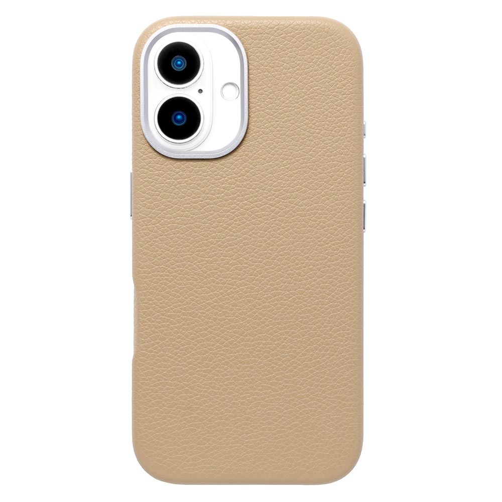 【iPhone16 ケース】Mag Plain Case (beige)