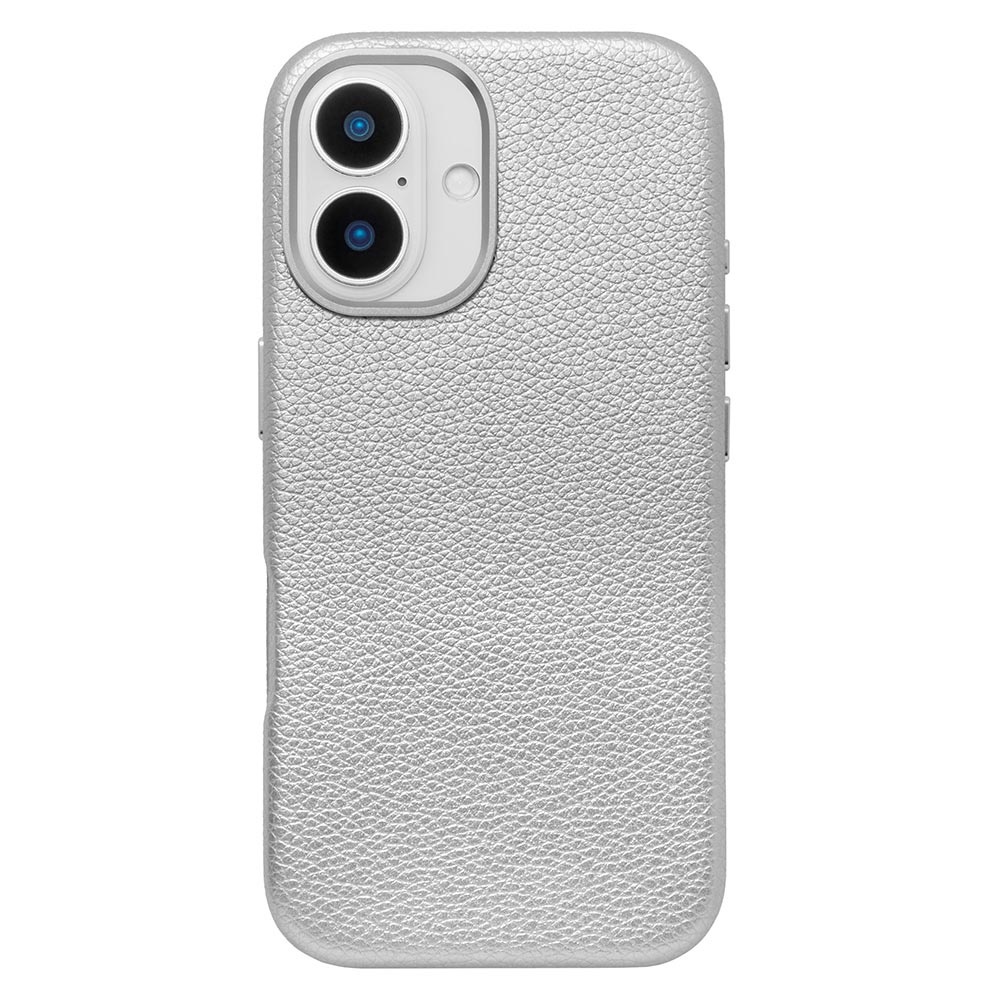 【iPhone16 ケース】Mag Plain Case (silver)