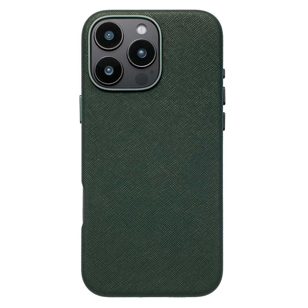 【iPhone16 Pro ケース】Mag Plain Case (green)