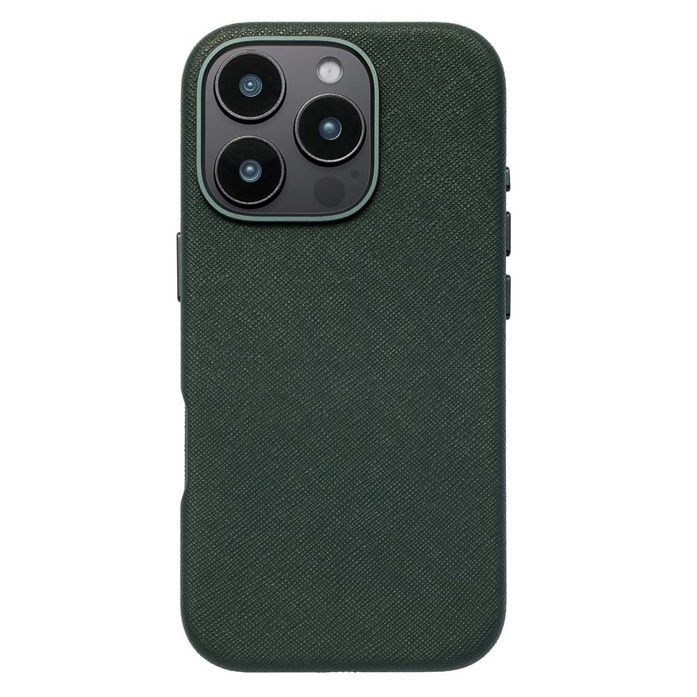 【iPhone16 Pro Max ケース】Mag Plain Case (green)