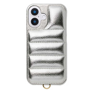 【iPhone16 ケース】Puffy Case (silver...