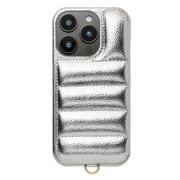 【iPhone16 Pro ケース】Puffy Case (silver)