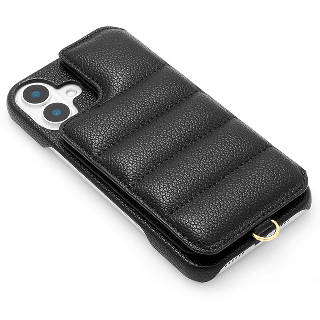 【iPhone16 Plus ケース】Puffy Case (black)サブ画像