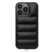 【iPhone16 Pro Max ケース】Puffy Case (black)