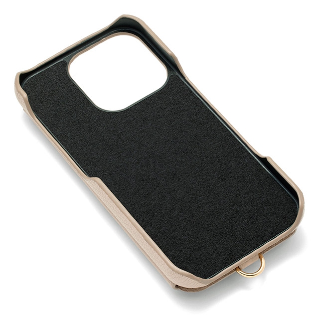 【iPhone16 Pro ケース】Triangle Puffy Case (black)サブ画像