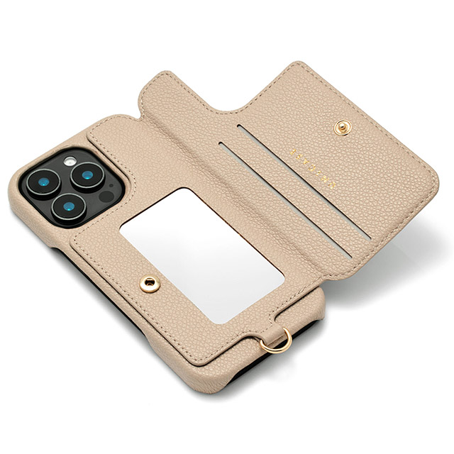 【iPhone16 Pro ケース】Triangle Puffy Case (beige)goods_nameサブ画像