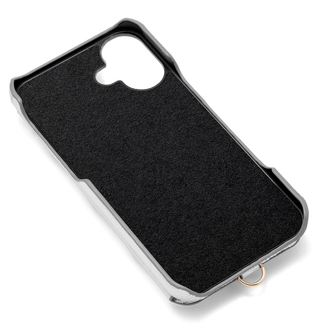 【iPhone16 Plus ケース】Triangle Puffy Case (black)サブ画像