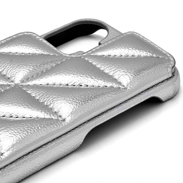 【iPhone16 Plus ケース】Triangle Puffy Case (silver)サブ画像