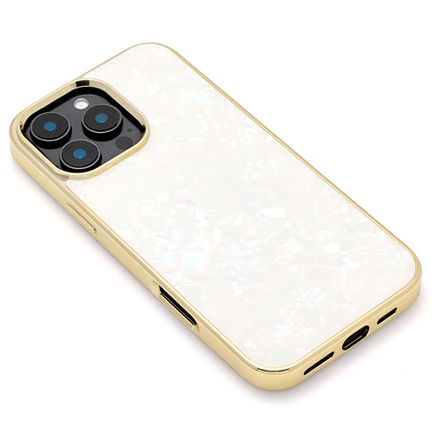 【iPhone16 Pro Max ケース】Glass Shell Case (gold)goods_nameサブ画像