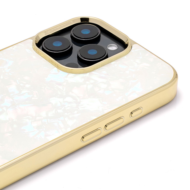 【iPhone16 Pro Max ケース】Glass Shell Case (gold)サブ画像