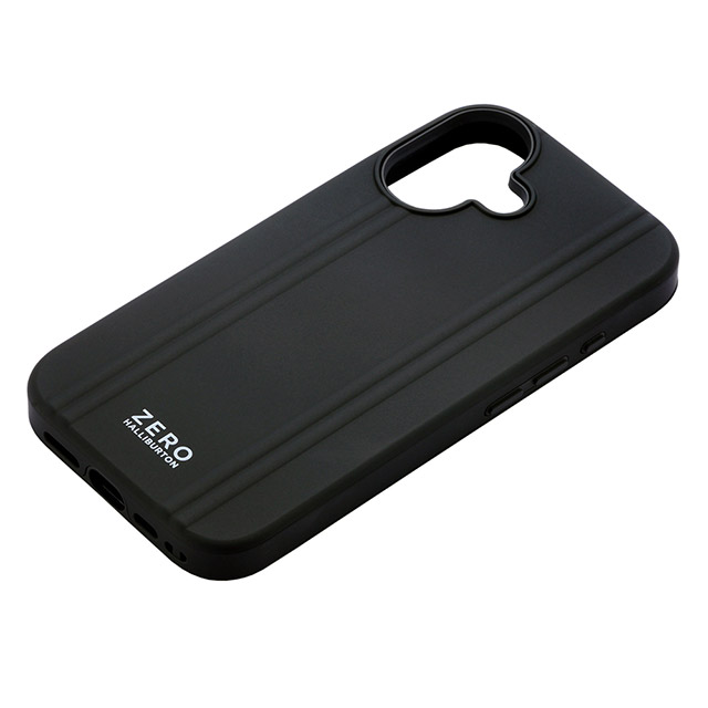 【iPhone16 ケース】ZERO HALLIBURTON Hybrid Shockproof Case (Black)サブ画像