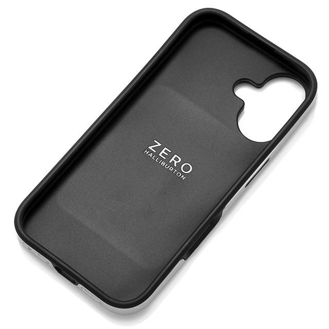 【iPhone16 ケース】ZERO HALLIBURTON Hybrid Shockproof Case (Black)goods_nameサブ画像