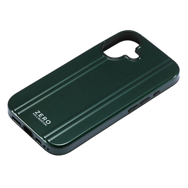 【iPhone16 ケース】ZERO HALLIBURTON Hybrid Shockproof Case (British Green)goods_nameサブ画像