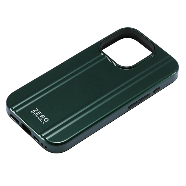 【iPhone16 Pro ケース】ZERO HALLIBURTON Hybrid Shockproof Case (British Green)サブ画像