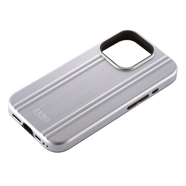 【iPhone16 Pro ケース】ZERO HALLIBURTON Hybrid Shockproof Case (Matte Silver)goods_nameサブ画像