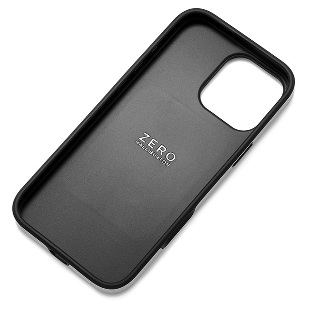 【iPhone16 Pro Max ケース】ZERO HALLIBURTON Hybrid Shockproof Case (Black)サブ画像