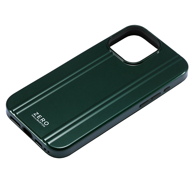 【iPhone16 Pro Max ケース】ZERO HALLIBURTON Hybrid Shockproof Case (British Green)サブ画像