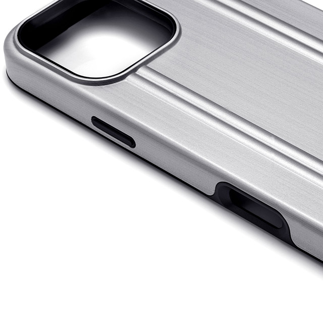 【iPhone16 Pro Max ケース】ZERO HALLIBURTON Hybrid Shockproof Case (Matte Silver)goods_nameサブ画像