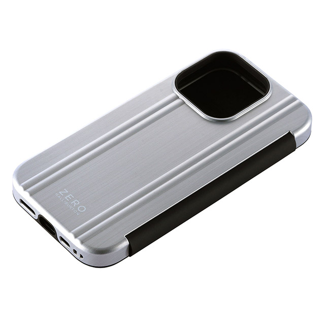 【iPhone16 Pro ケース】ZERO HALLIBURTON Hybrid Shockproof Flip Case (Black)goods_nameサブ画像