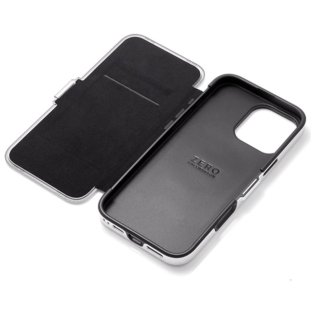 【iPhone16 Pro Max ケース】ZERO HALLIBURTON Hybrid Shockproof Flip Case (Black)サブ画像