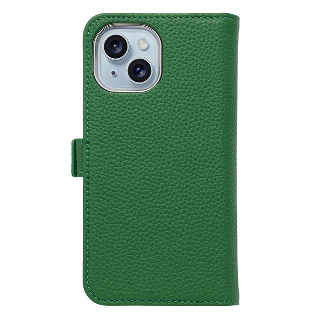 【iPhone15/14/13 ケース】Rich in color Leather Book (avocado green)goods_nameサブ画像