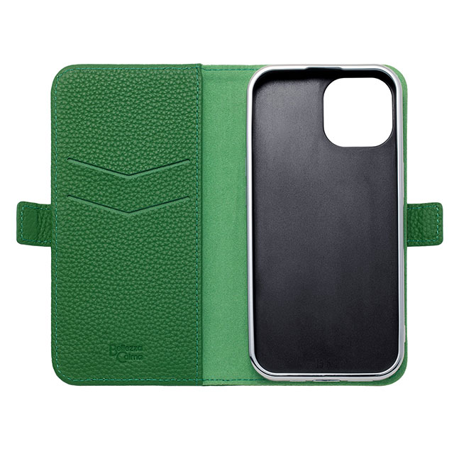 【iPhone15/14/13 ケース】Rich in color Leather Book (avocado green)goods_nameサブ画像