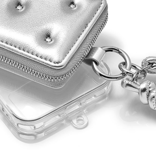 Mag Coin Case with Hand Strap (silver)サブ画像