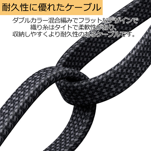 Zebra Series 65W Type-C to Type-C 90 Degree Data Cable 1.2mサブ画像