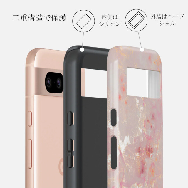 【Google Pixel 8a ケース】Golden Coral Tough Case goods_nameサブ画像