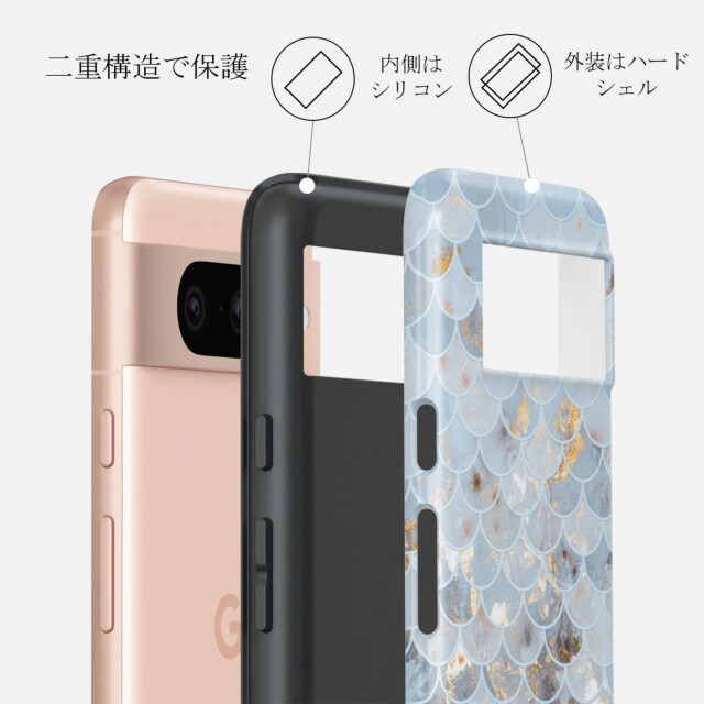 【Google Pixel 8 ケース】Mermaid Skin Tough Caseサブ画像