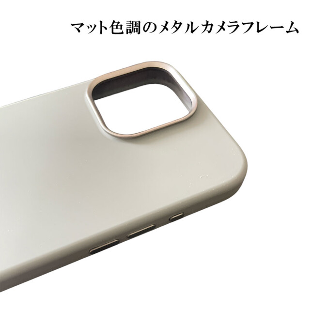 【iPhone16 Pro Max ケース】Nature Series Magnetic Silicone Case (グレー)サブ画像