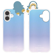 【iPhone16 ケース】mofusand フレーム IIII fit Clear (サメにゃん)