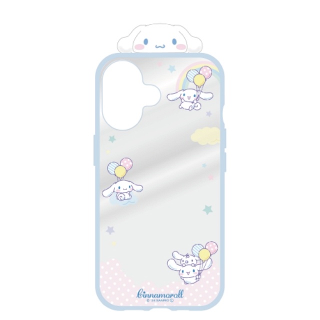 【iPhone16 ケース】サンリオキャラクターズ フレーム IIII fit Clear (シナモロール)