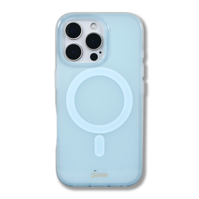 【iPhone16 Pro ケース】MagSafe対応ケース (Jelly Sky Blue)