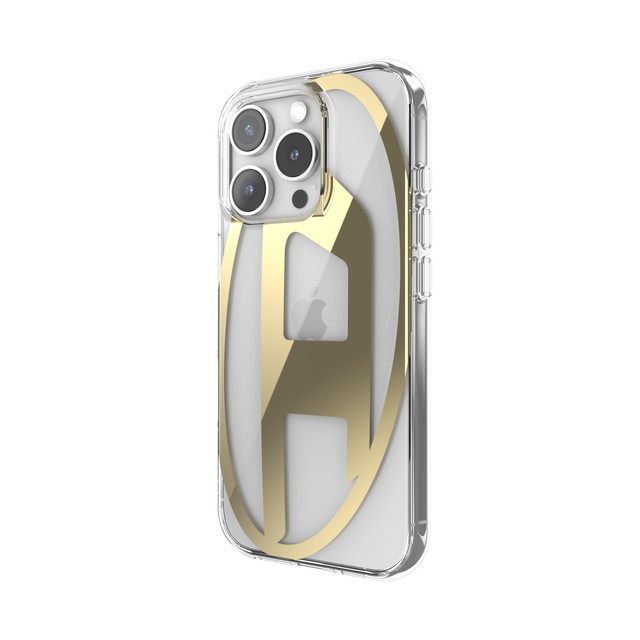 【iPhone16 Pro ケース】Oval D Mirror Clear (Clear/Gold)サブ画像